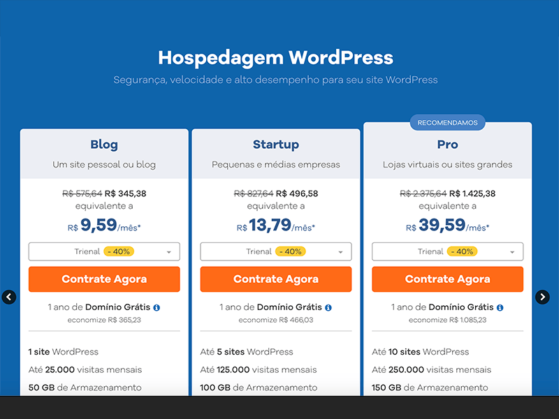 Aprenda como escolher a melhor hospedar para criar seu blog no WordPress nesse post!