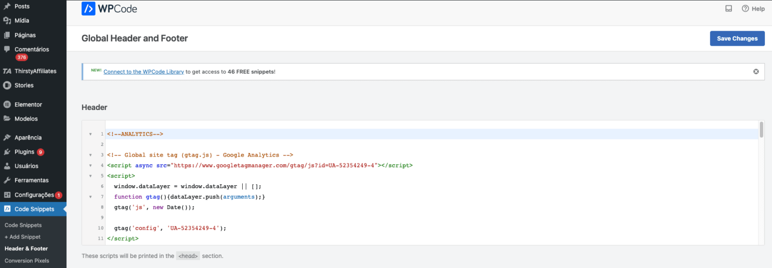 Mengoptimalkan Website dengan Script Floating Adsense: Header dan Footer