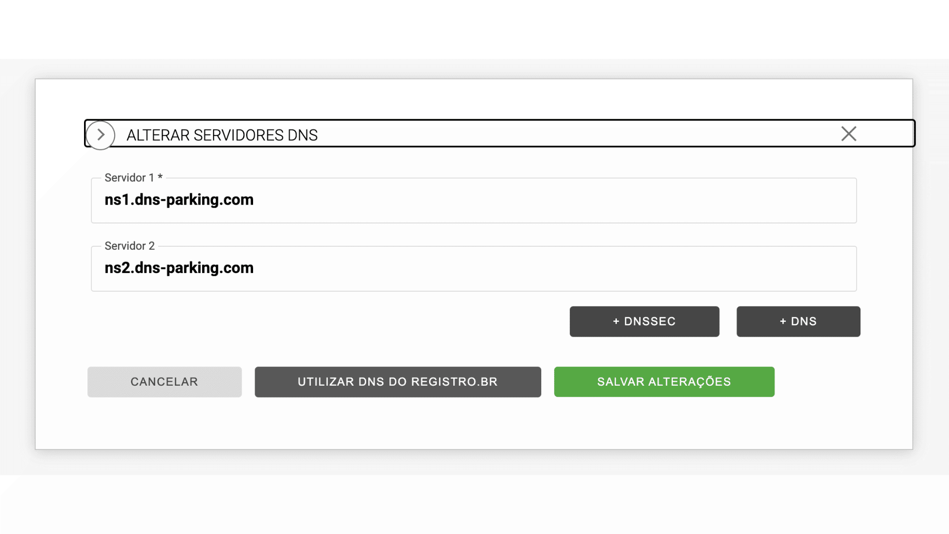 Mude os servidores DNS do seu domínio para os servidores da Hostinger